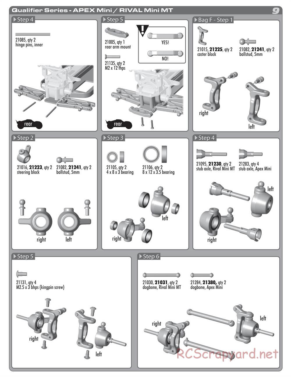 Team Associated - Apex Mini - Manual - Page 9