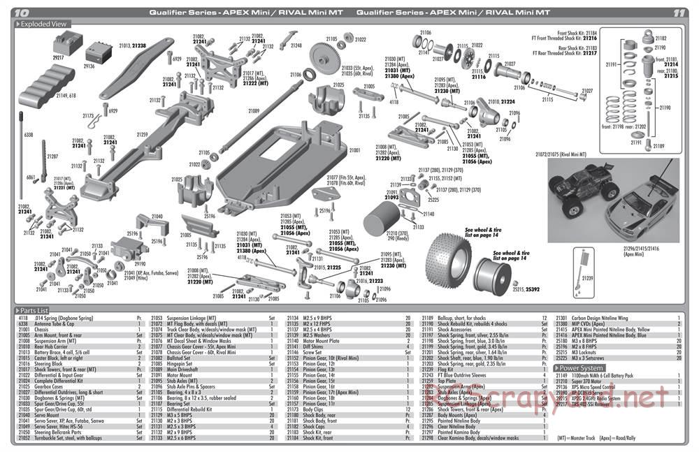 Team Associated - Apex Mini - Manual - Page 10