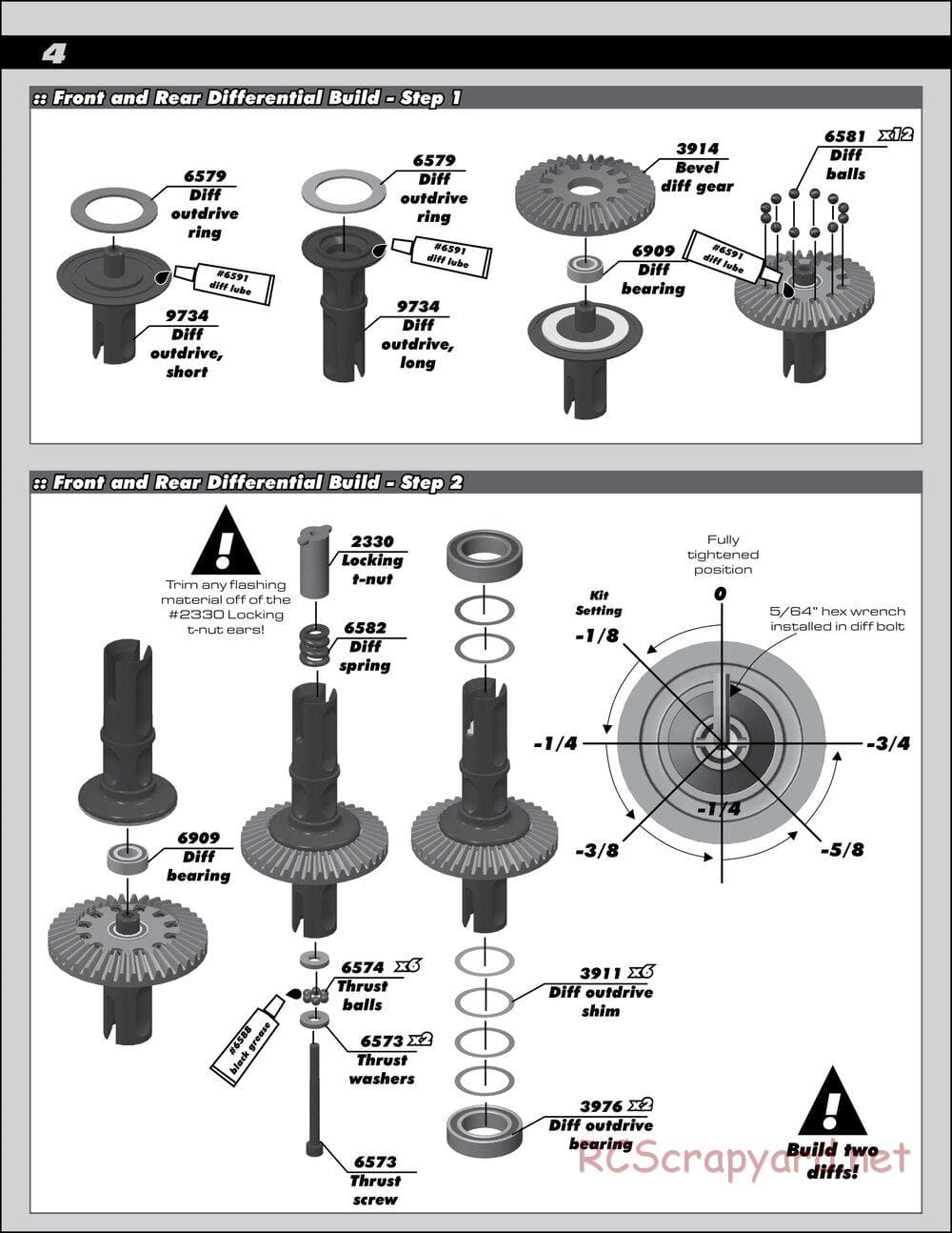 Team Associated - B44.1 Factory Team - Manual - Page 4