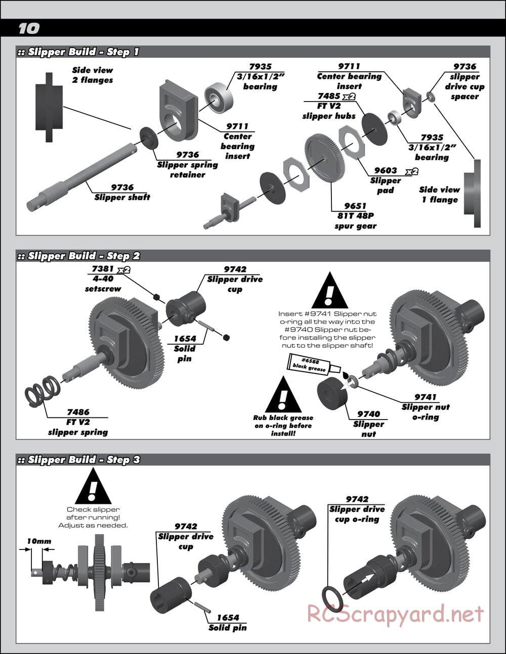 Team Associated - B44.1 Factory Team - Manual - Page 10