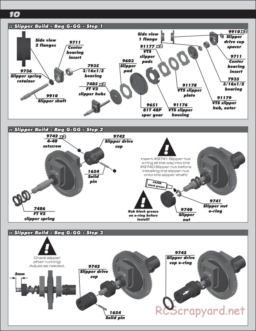 Team Associated - B44.2 Factory Team - Manual - Page 10