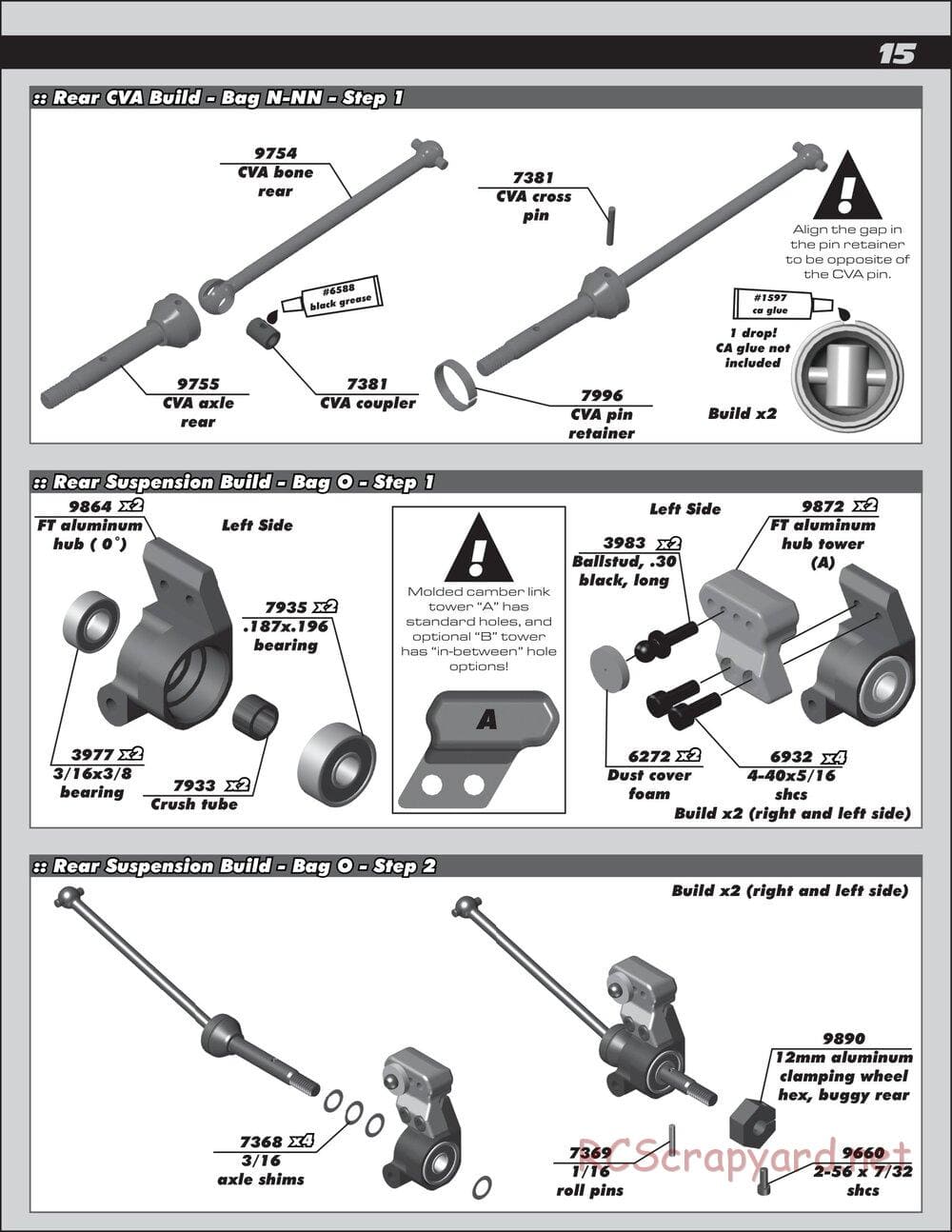 Team Associated - B44.2 Factory Team - Manual - Page 15