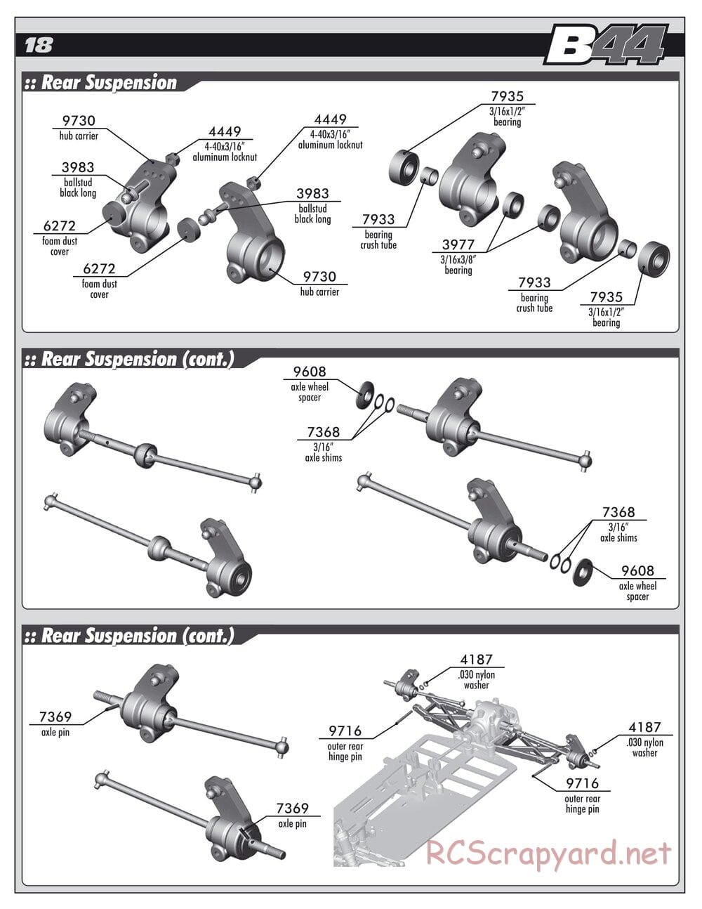 Team Associated - B44 Factory Team - Manual - Page 17