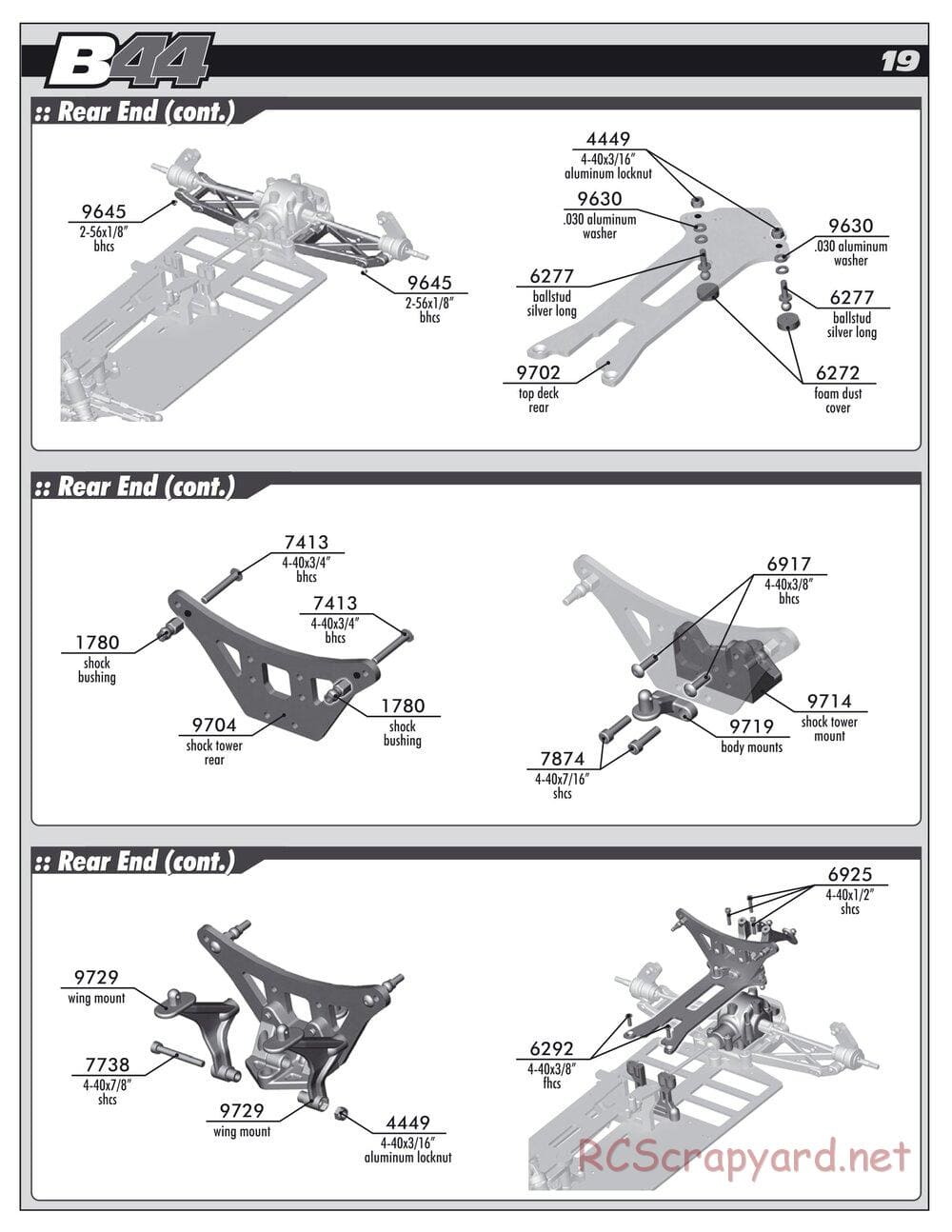 Team Associated - B44 Factory Team - Manual - Page 18