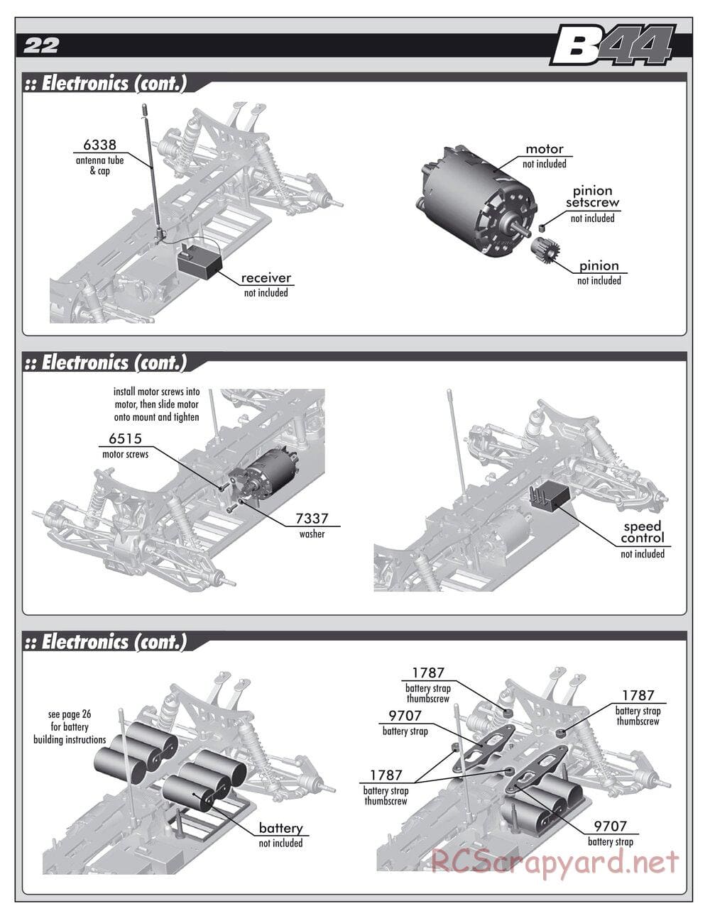 Team Associated - B44 Factory Team - Manual - Page 21