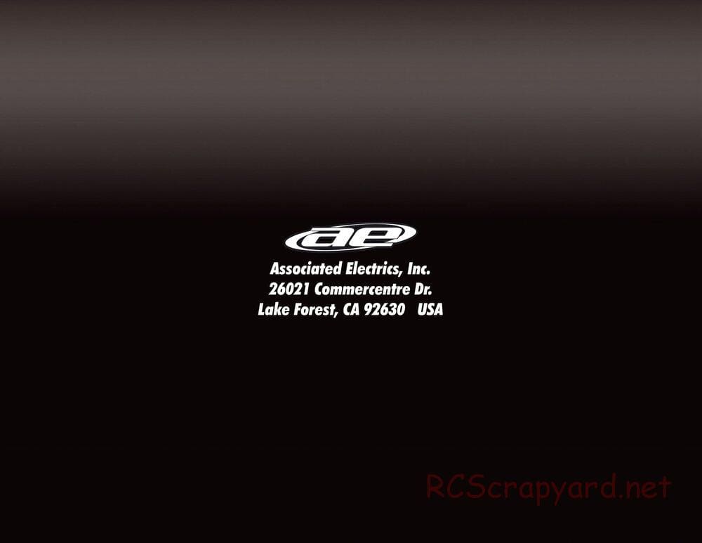 Team Associated - B44 Factory Team - Manual - Page 29