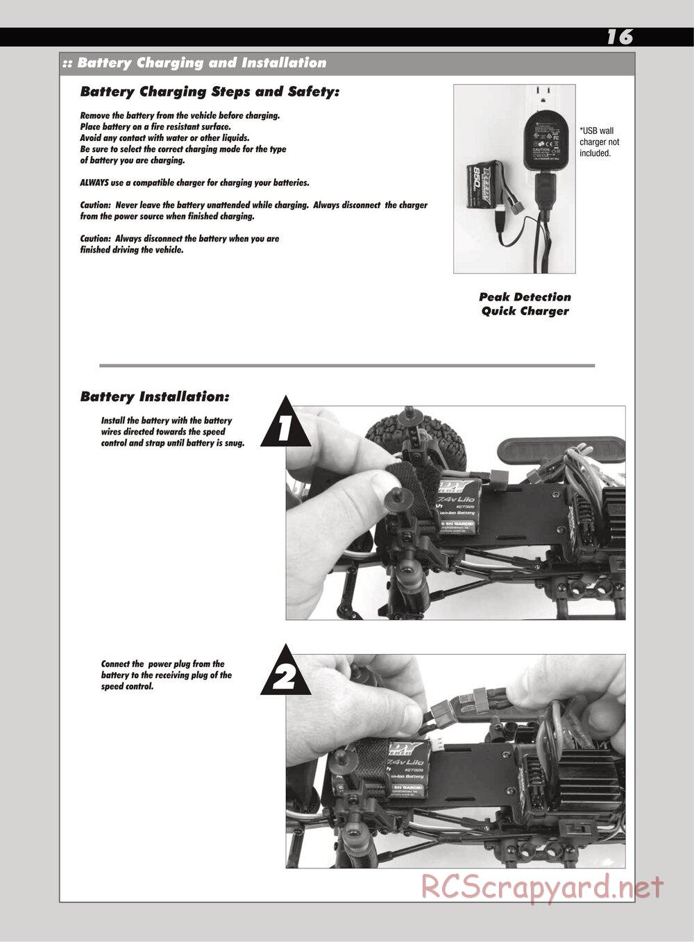Team Associated - CR12 Toyota FJ45 - Manual - Page 17