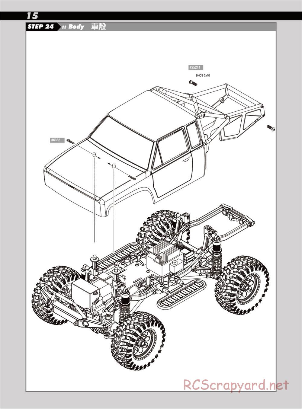 Team Associated - CR12 Tioga Trail Truck - Manual - Page 16