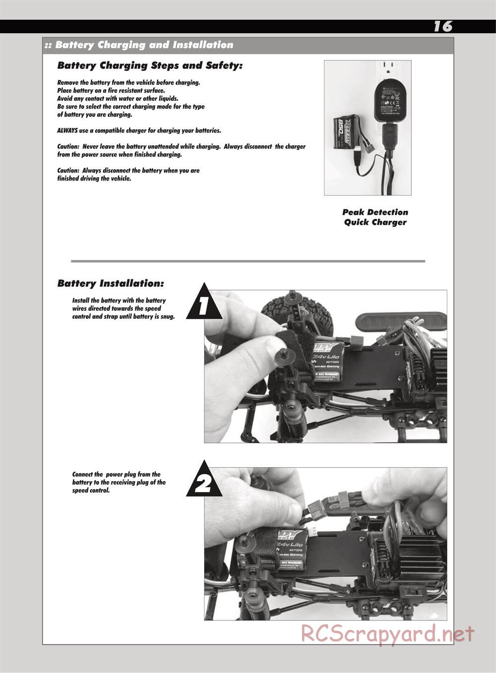 Team Associated - CR12 Ford F-150 - Manual - Page 17