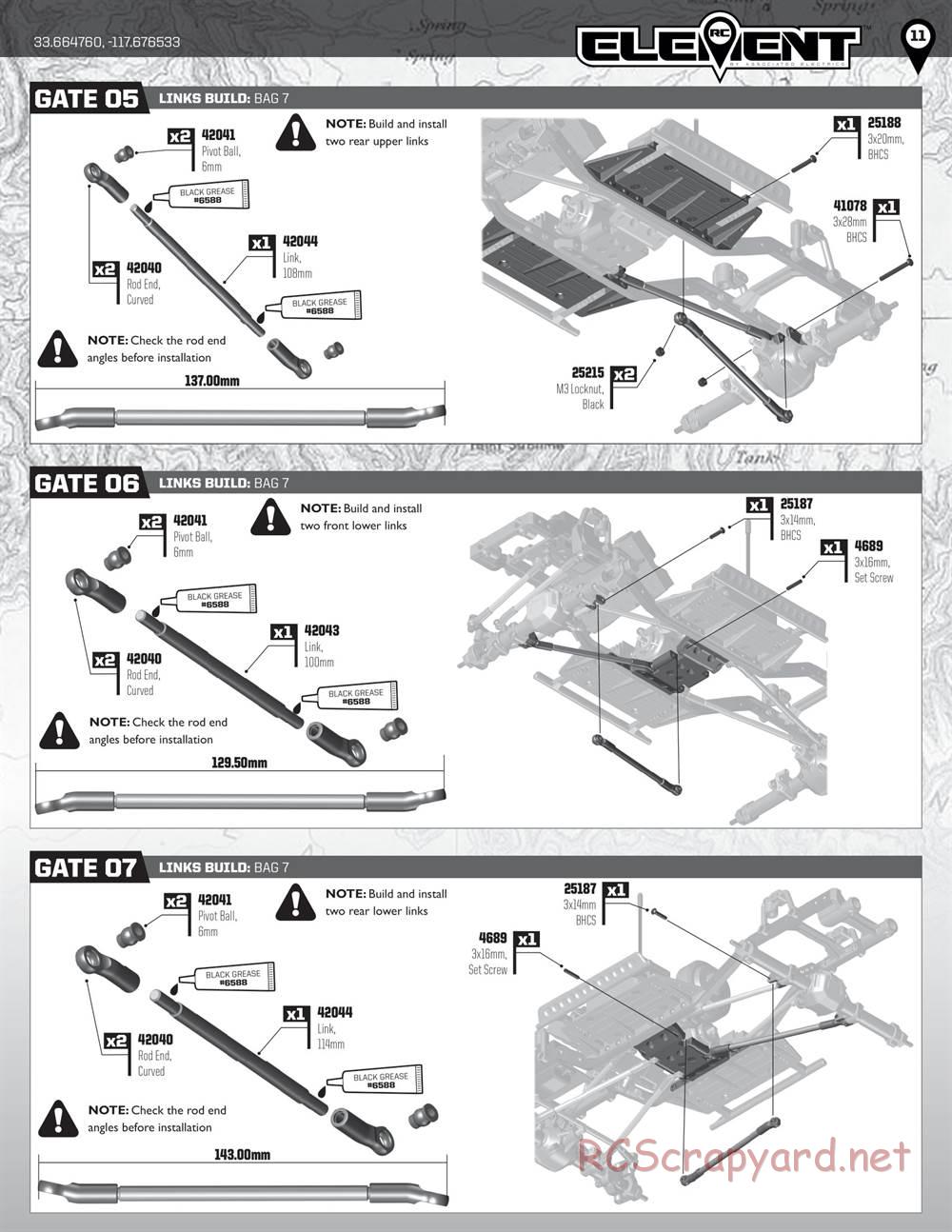 Team Associated - Enduro Trail Truck, Sendero - Manual - Page 11