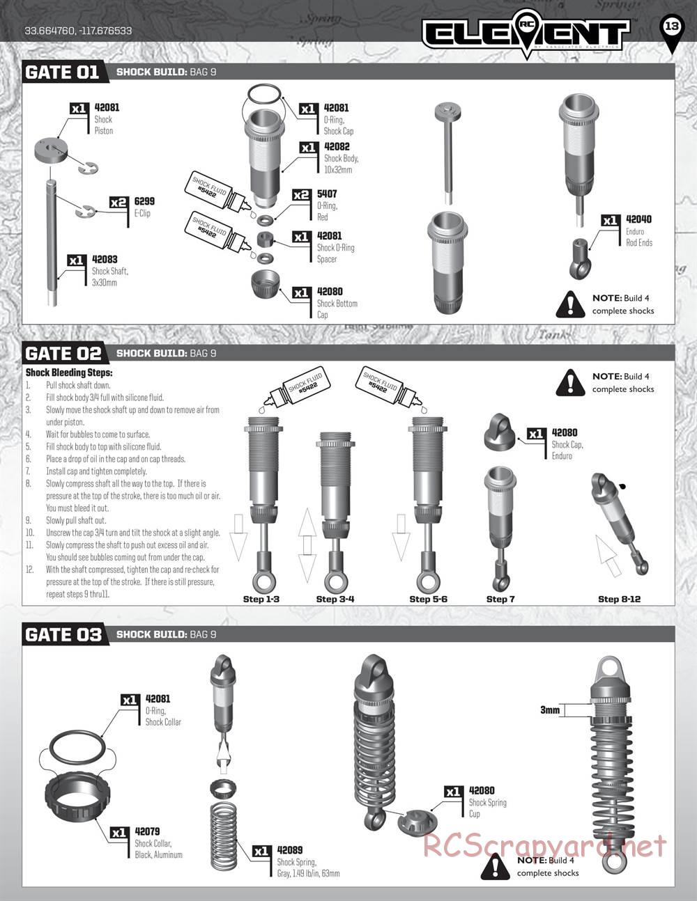 Team Associated - Enduro Trail Truck, Sendero - Manual - Page 13