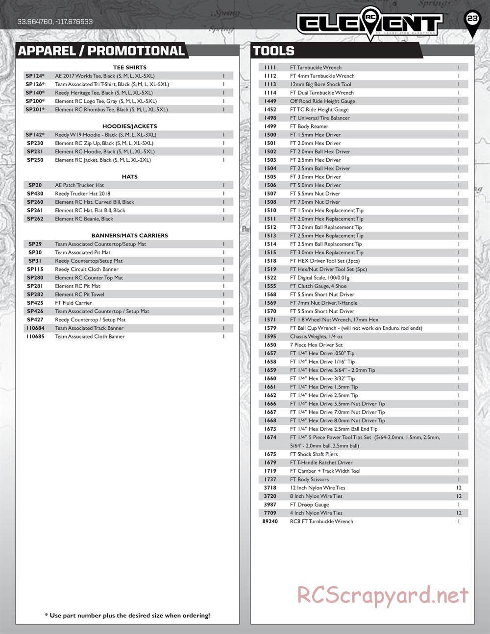 Team Associated - Enduro Trail Truck, Sendero - Manual - Page 23