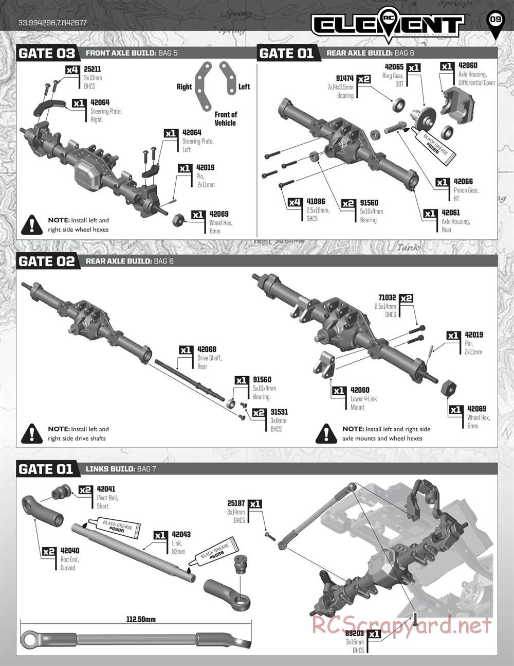 Team Associated - Enduro Trail Truck, Trailwalker - Manual - Page 9