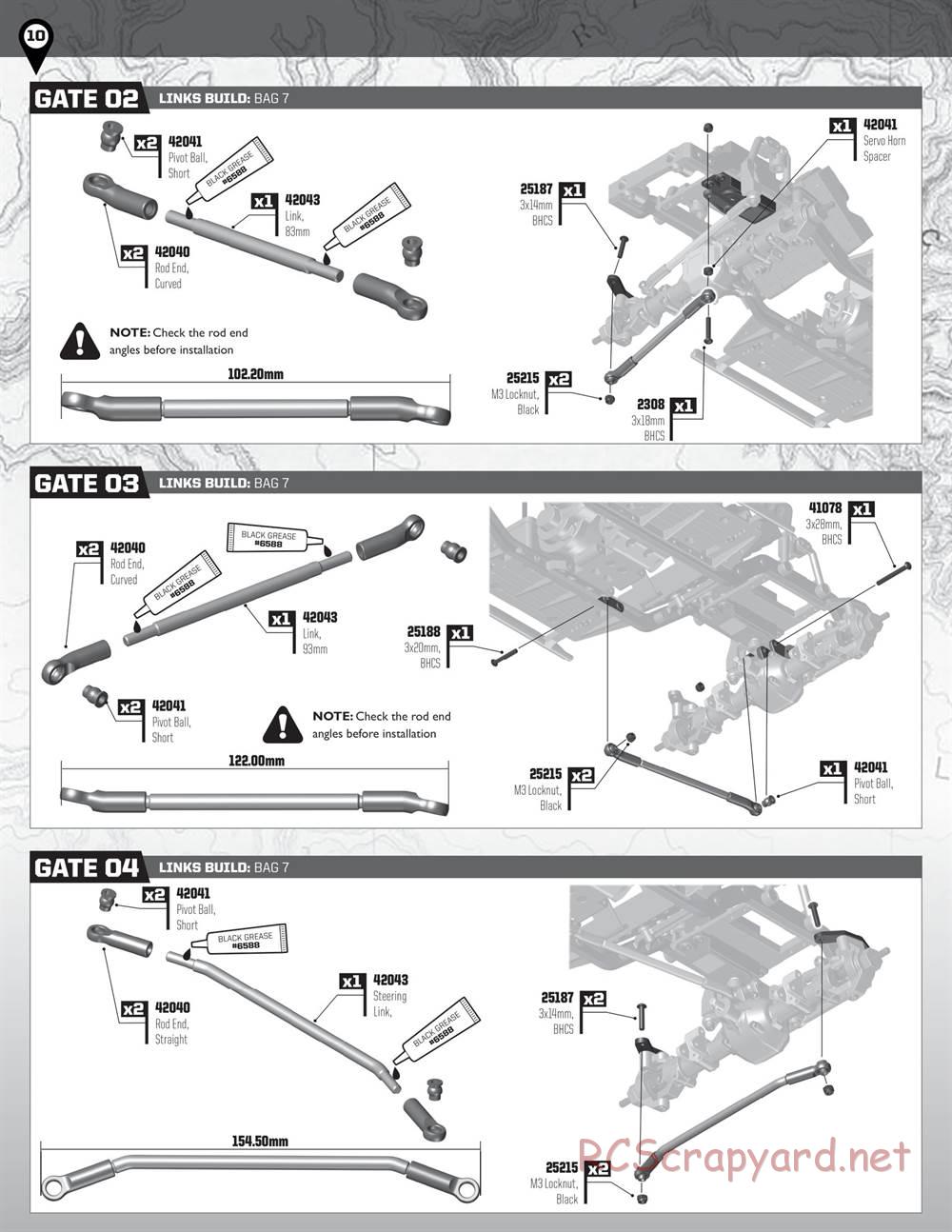 Team Associated - Enduro Trail Truck, Trailwalker - Manual - Page 10