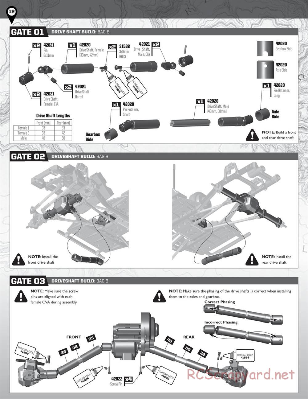 Team Associated - Enduro Trail Truck, Trailwalker - Manual - Page 12