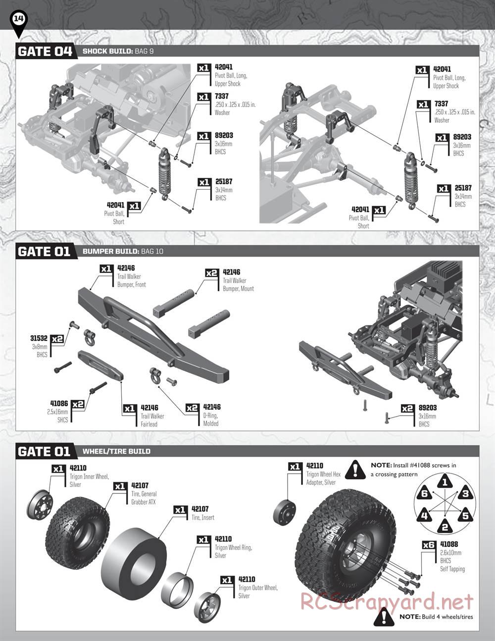 Team Associated - Enduro Trail Truck, Trailwalker - Manual - Page 14