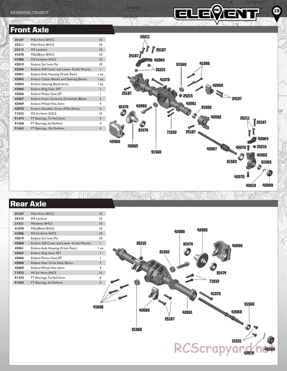 Team Associated - Enduro Trail Truck, Trailwalker - Manual - Page 19