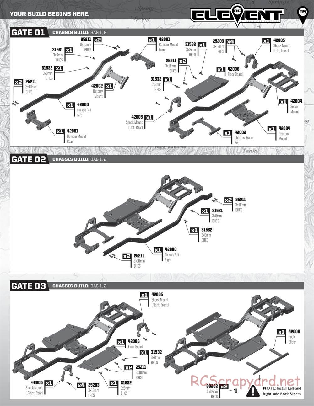 Team Associated - Enduro Trail Truck, Builder's Kit - Manual - Page 5