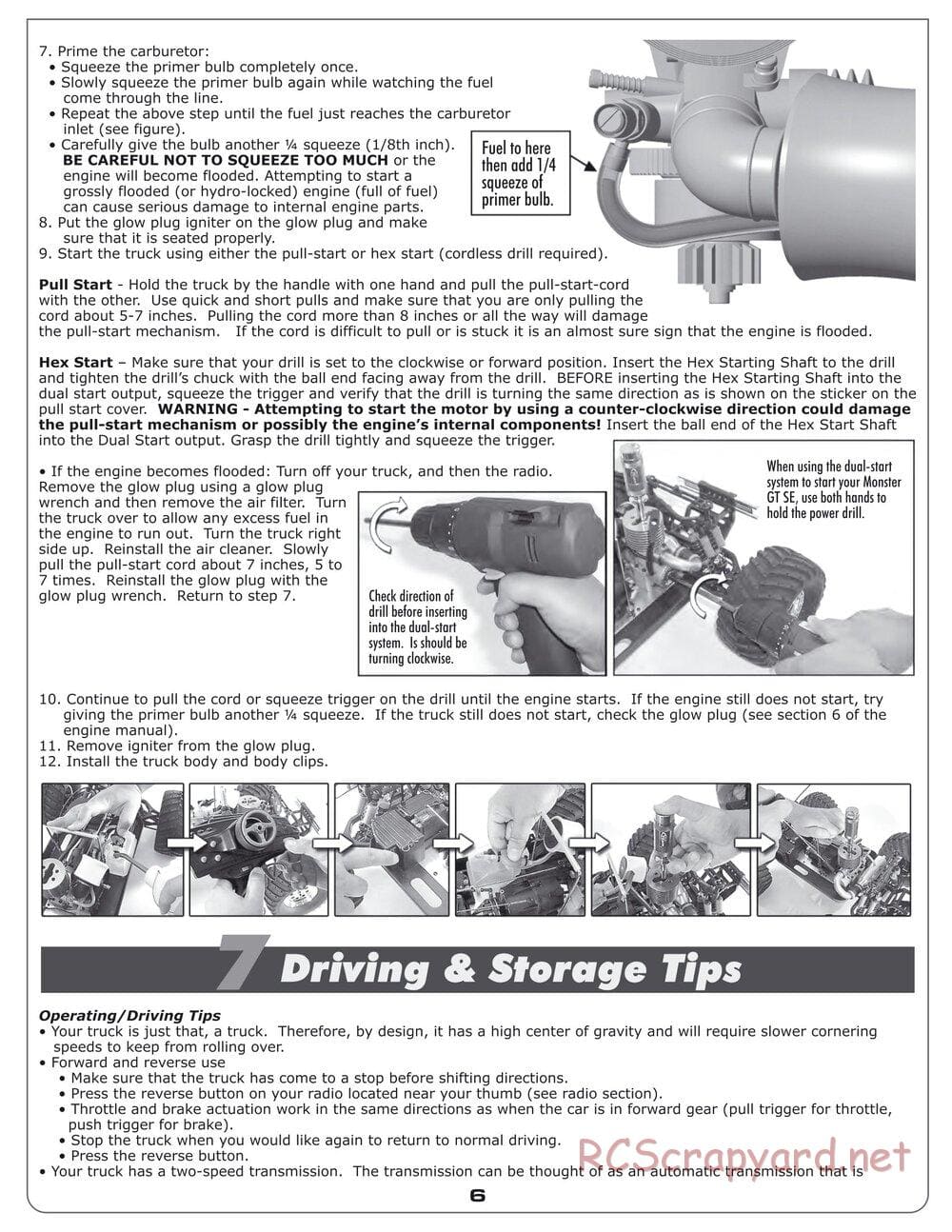 Team Associated - MGT 4.60 SE - Manual - Page 6