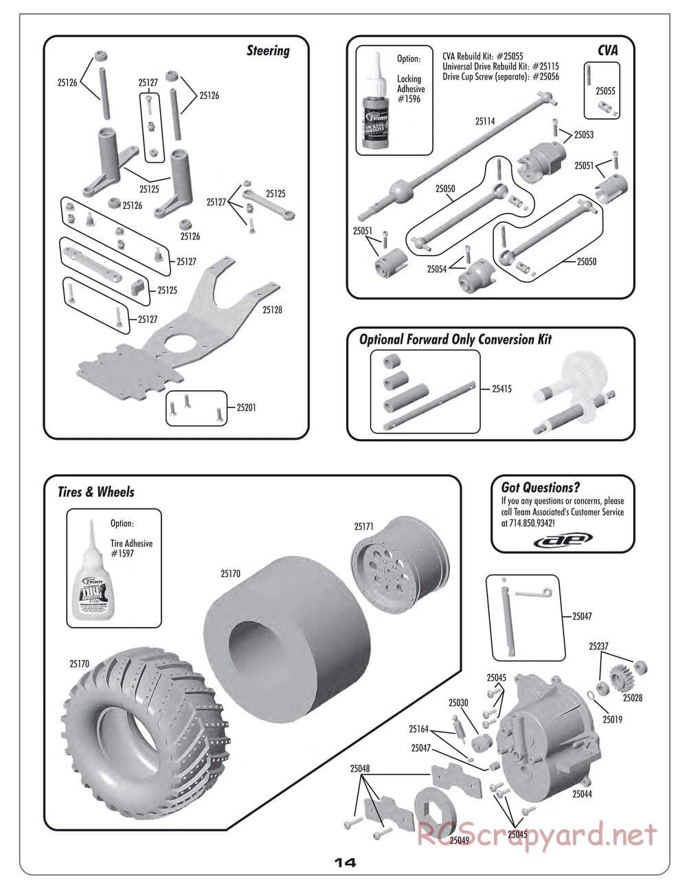 Team Associated - MGT 4.60 SE - Manual - Page 13