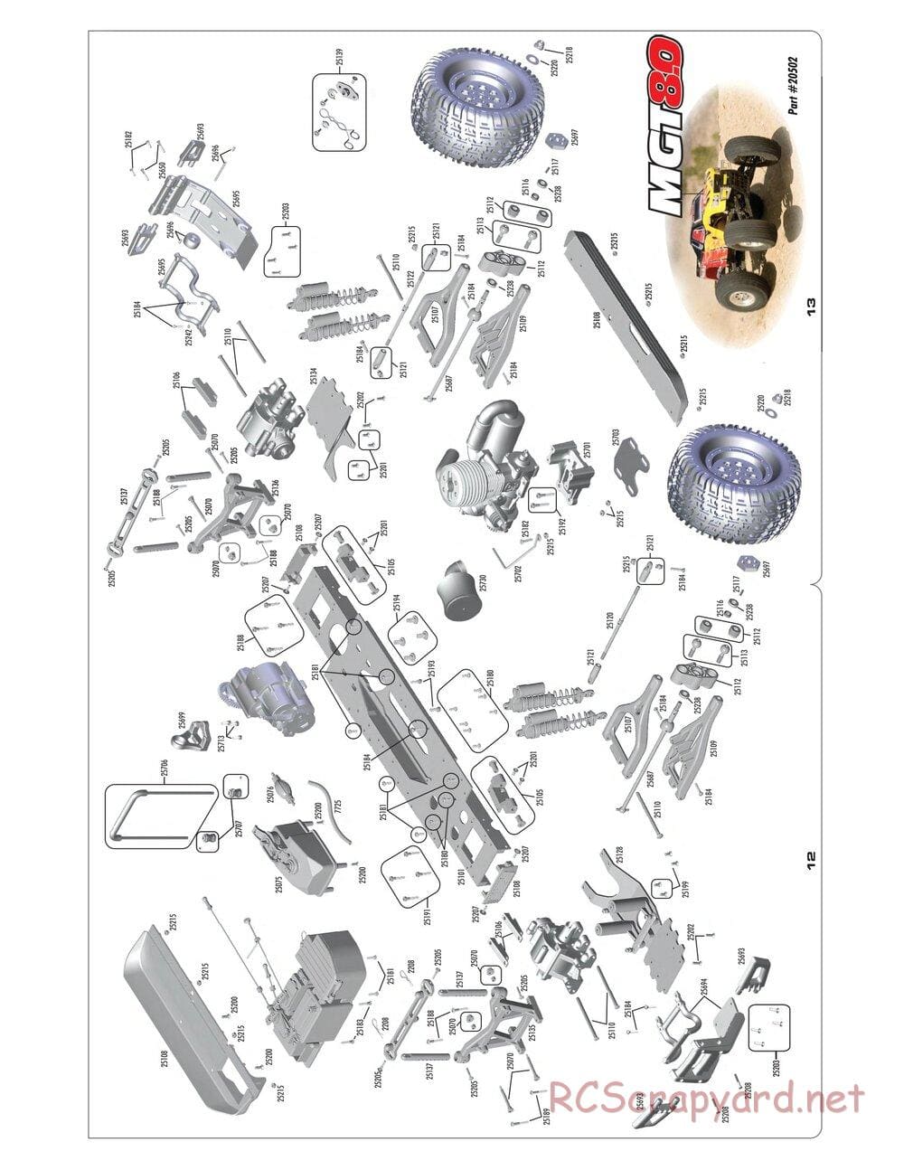 Team Associated - MGT 8.0 - Manual - Page 12