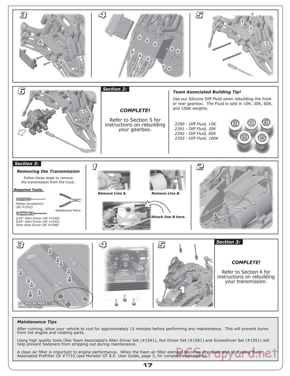 Team Associated - MGT 8.0 - Manual - Page 16