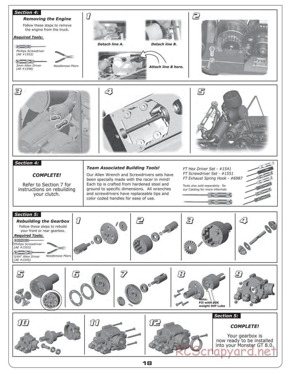 Team Associated - MGT 8.0 - Manual - Page 17