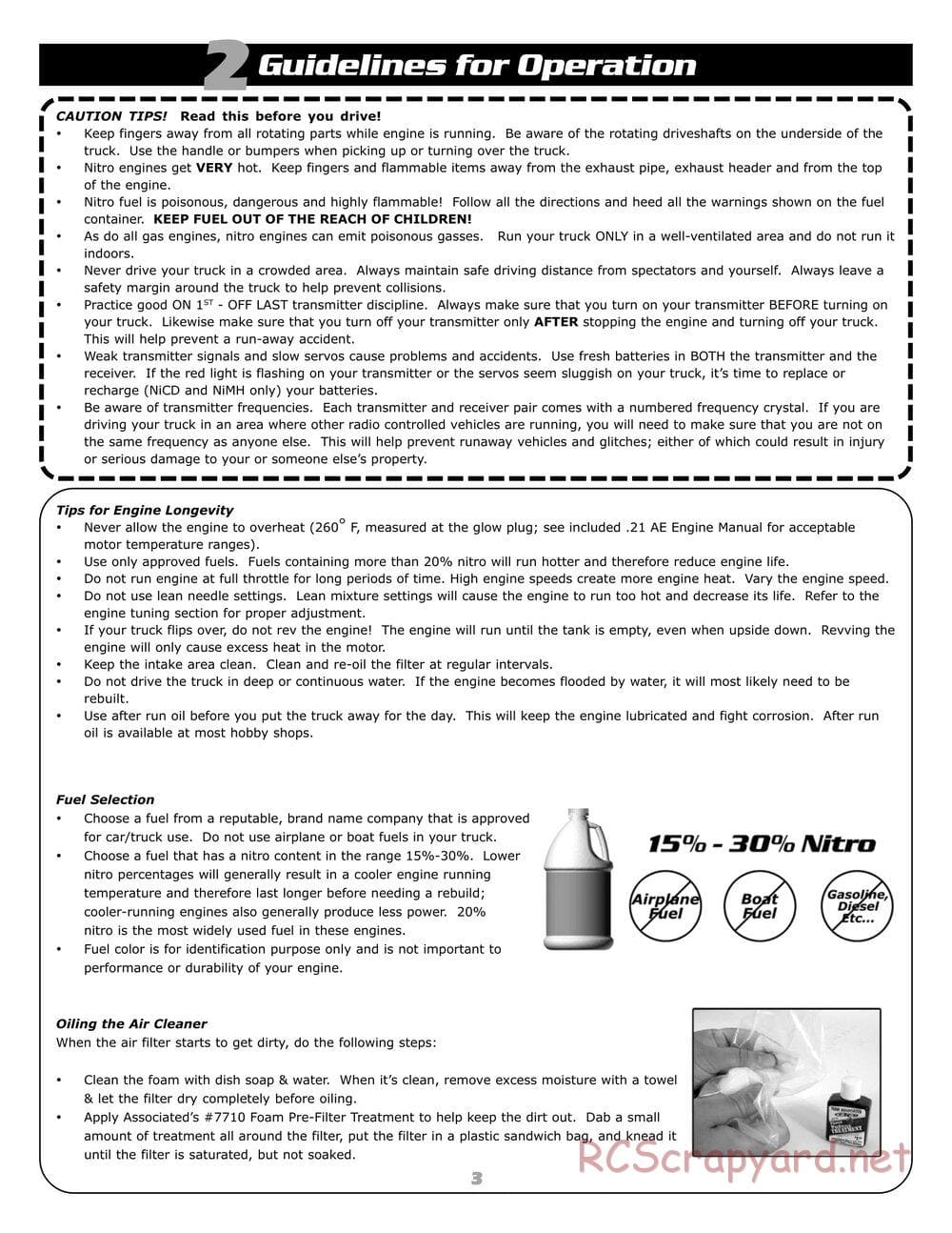 Team Associated - Monster GT - Manual - Page 3