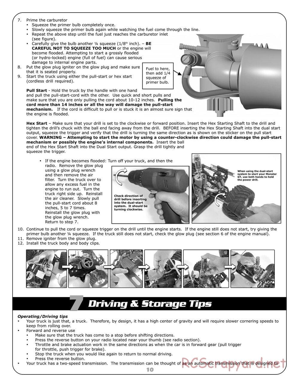Team Associated - Monster GT - Manual - Page 11