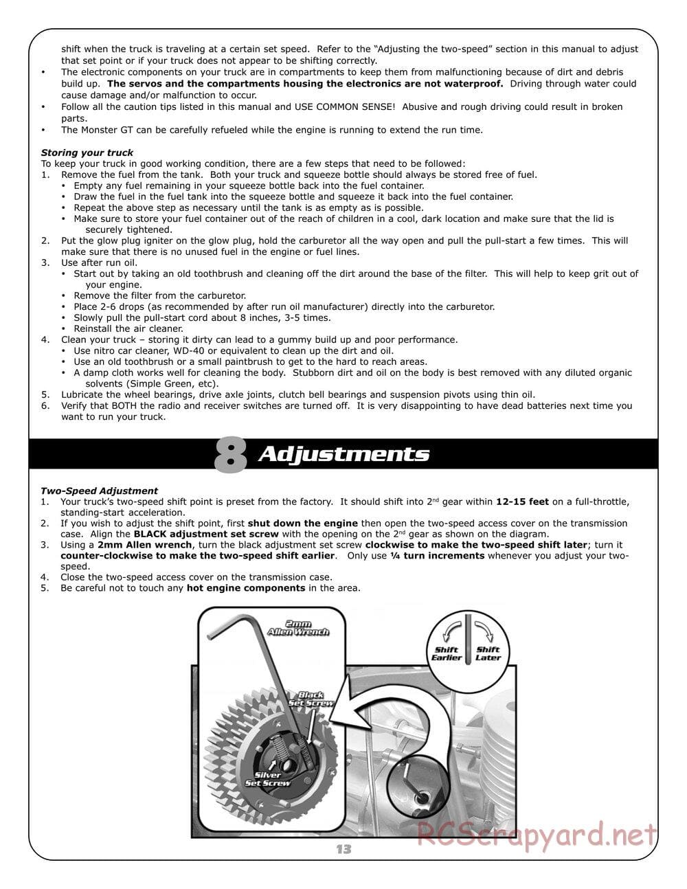 Team Associated - Monster GT - Manual - Page 12
