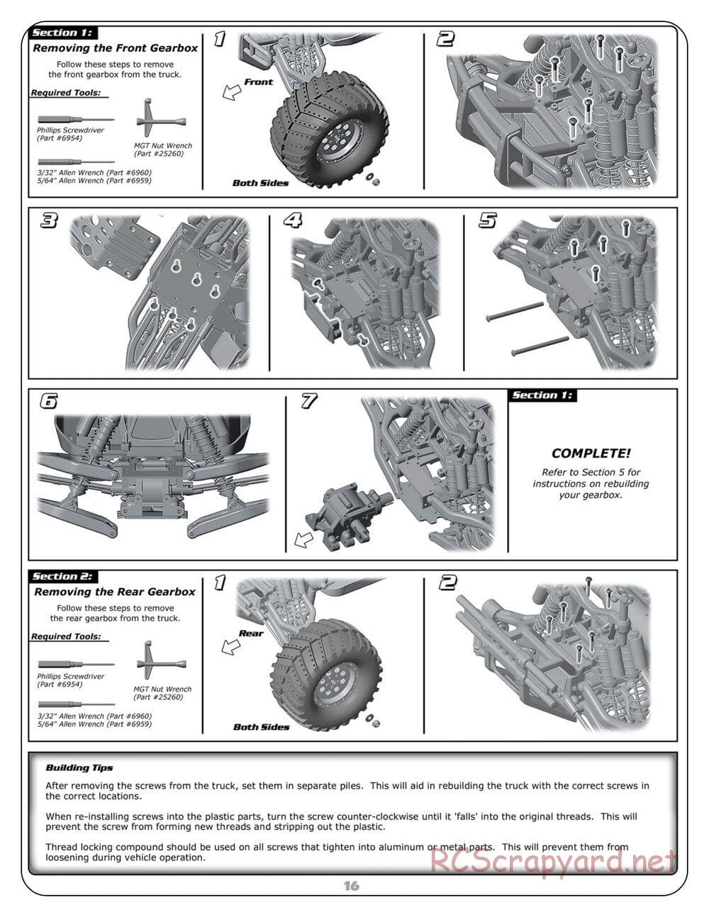 Team Associated - Monster GT - Manual - Page 15