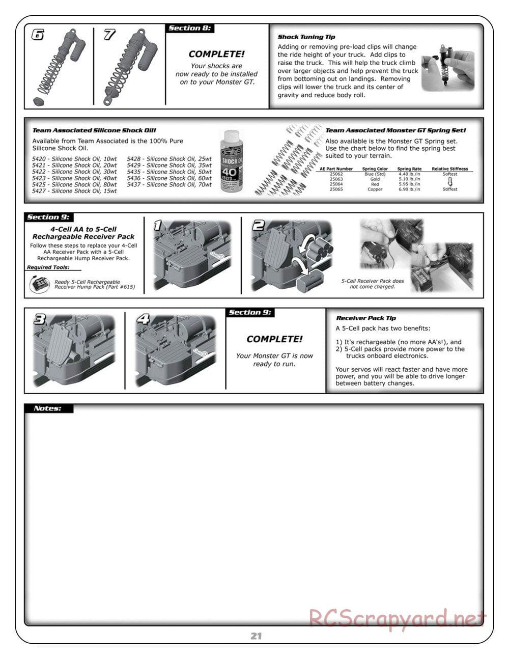 Team Associated - Monster GT - Manual - Page 20