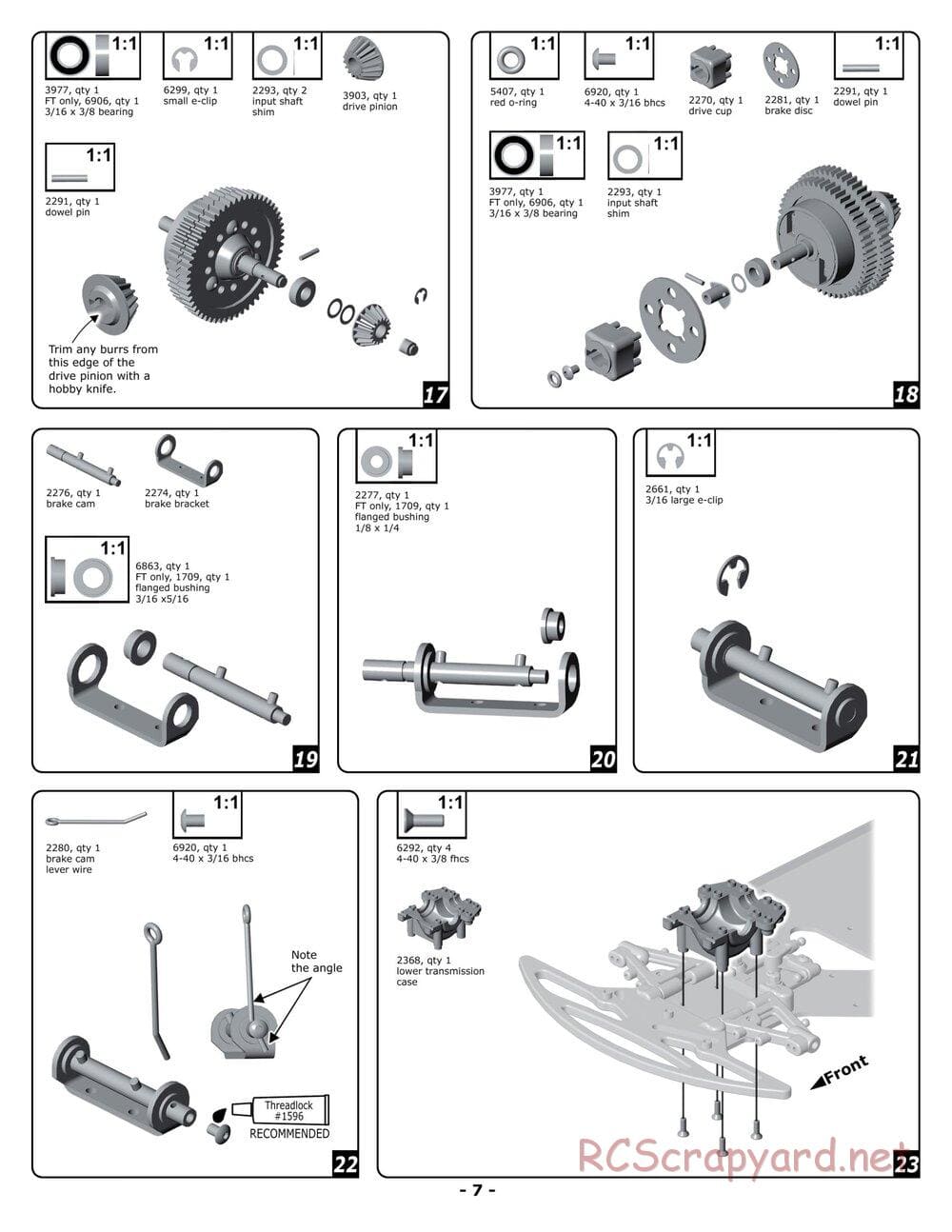 Team Associated - NTC3 RTR Plus / Factory Team / Team - Manual - Page 7