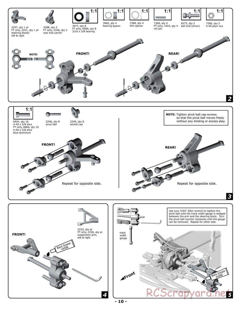 Team Associated - NTC3 RTR Plus / Factory Team / Team - Manual - Page 10