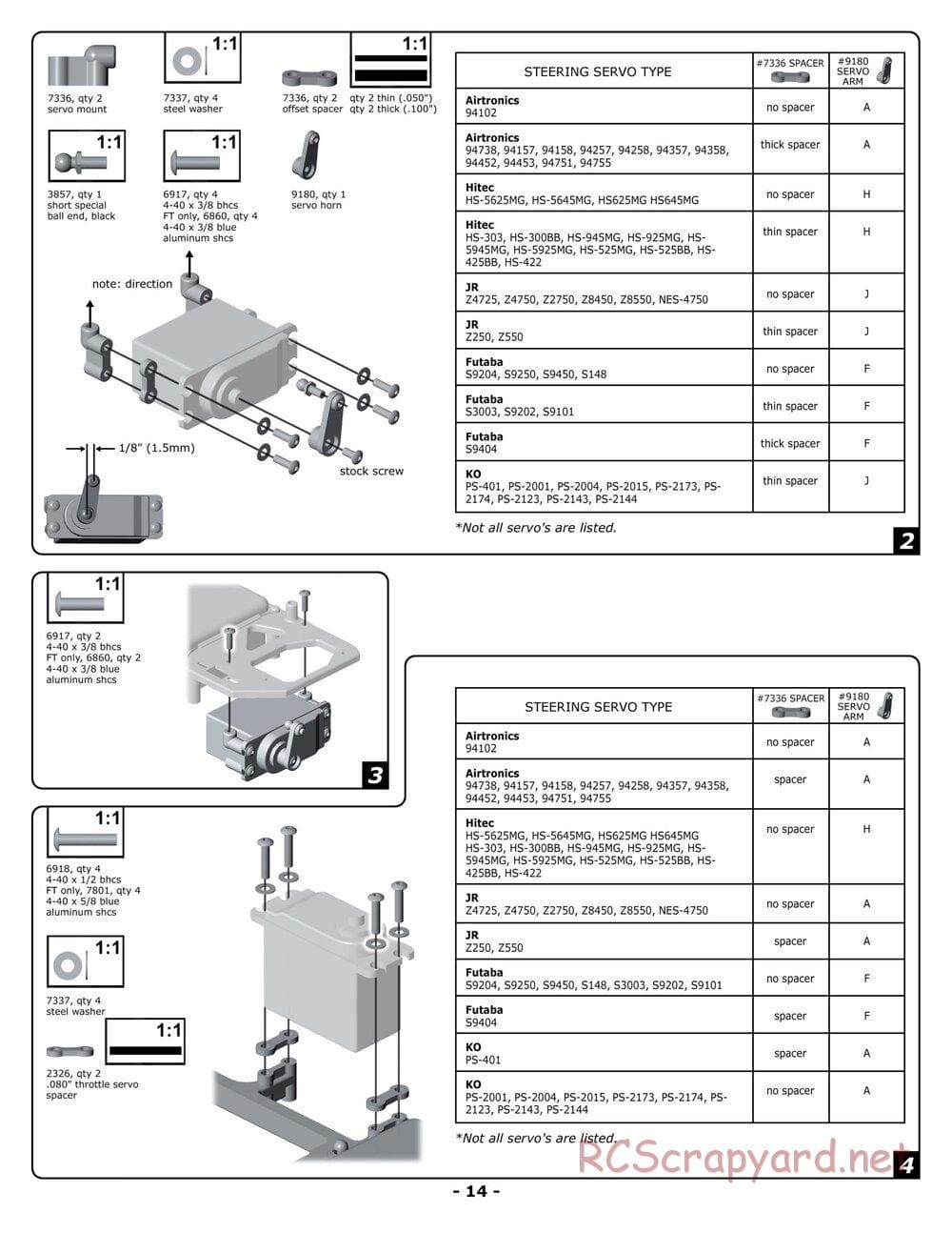 Team Associated - NTC3 RTR Plus / Factory Team / Team - Manual - Page 14