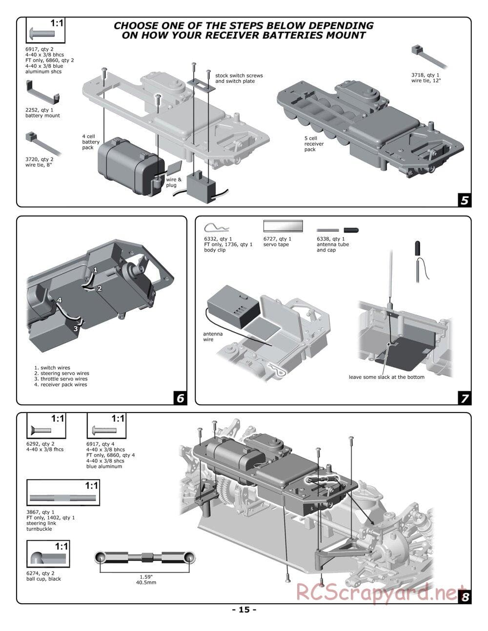 Team Associated - NTC3 RTR Plus / Factory Team / Team - Manual - Page 15