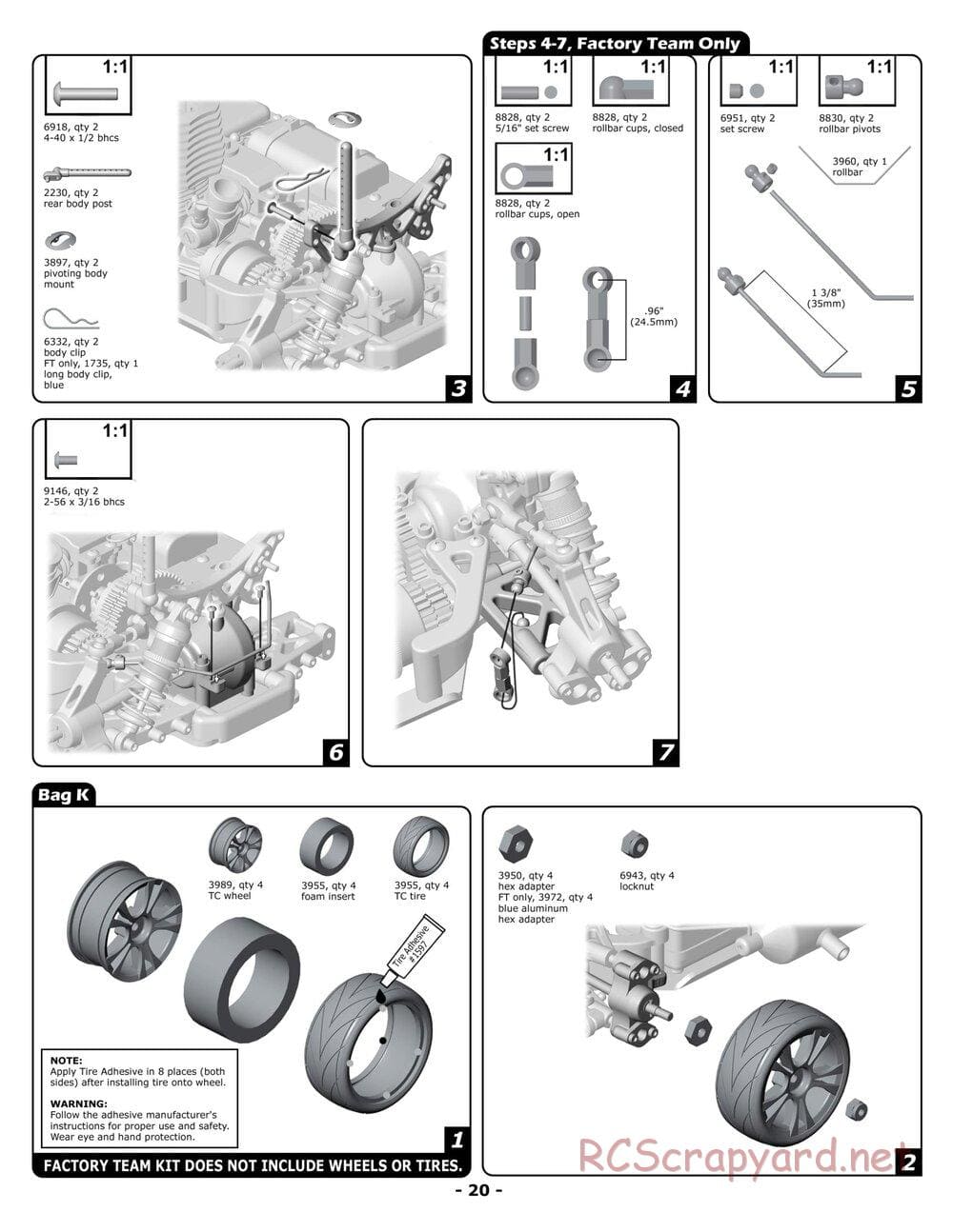 Team Associated - NTC3 RTR Plus / Factory Team / Team - Manual - Page 20