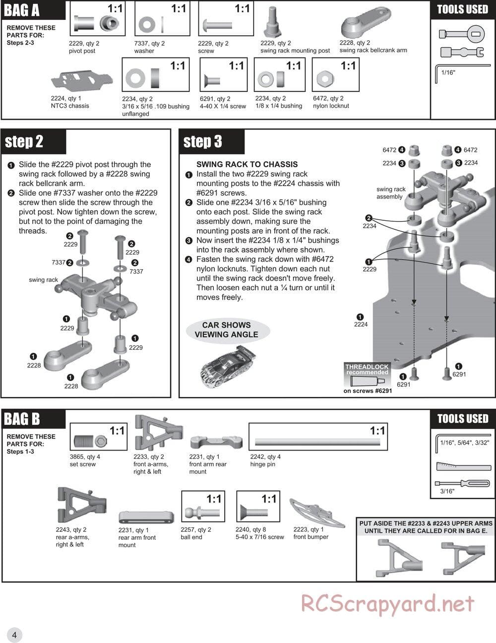 Team Associated - NTC3 RTR - Manual - Page 3