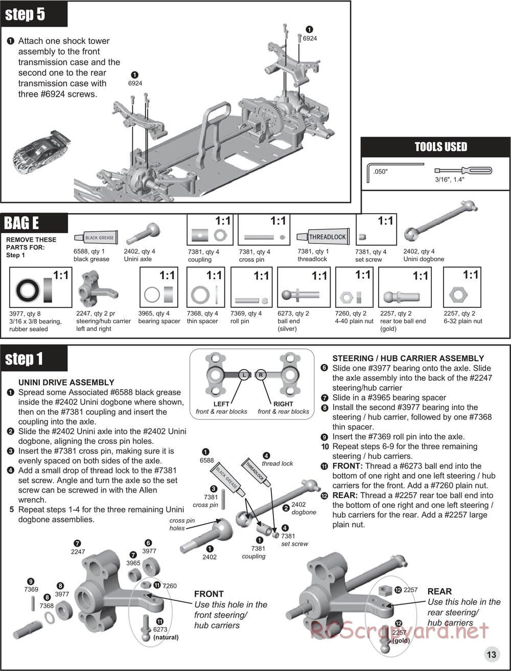 Team Associated - NTC3 RTR - Manual - Page 12