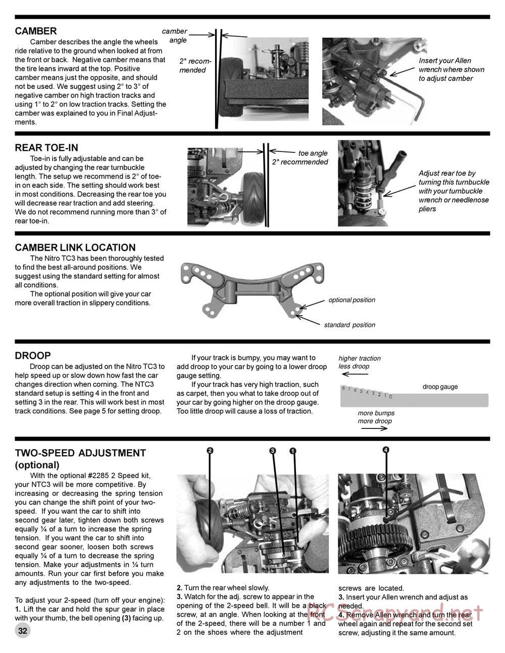 Team Associated - NTC3 RTR - Manual - Page 31