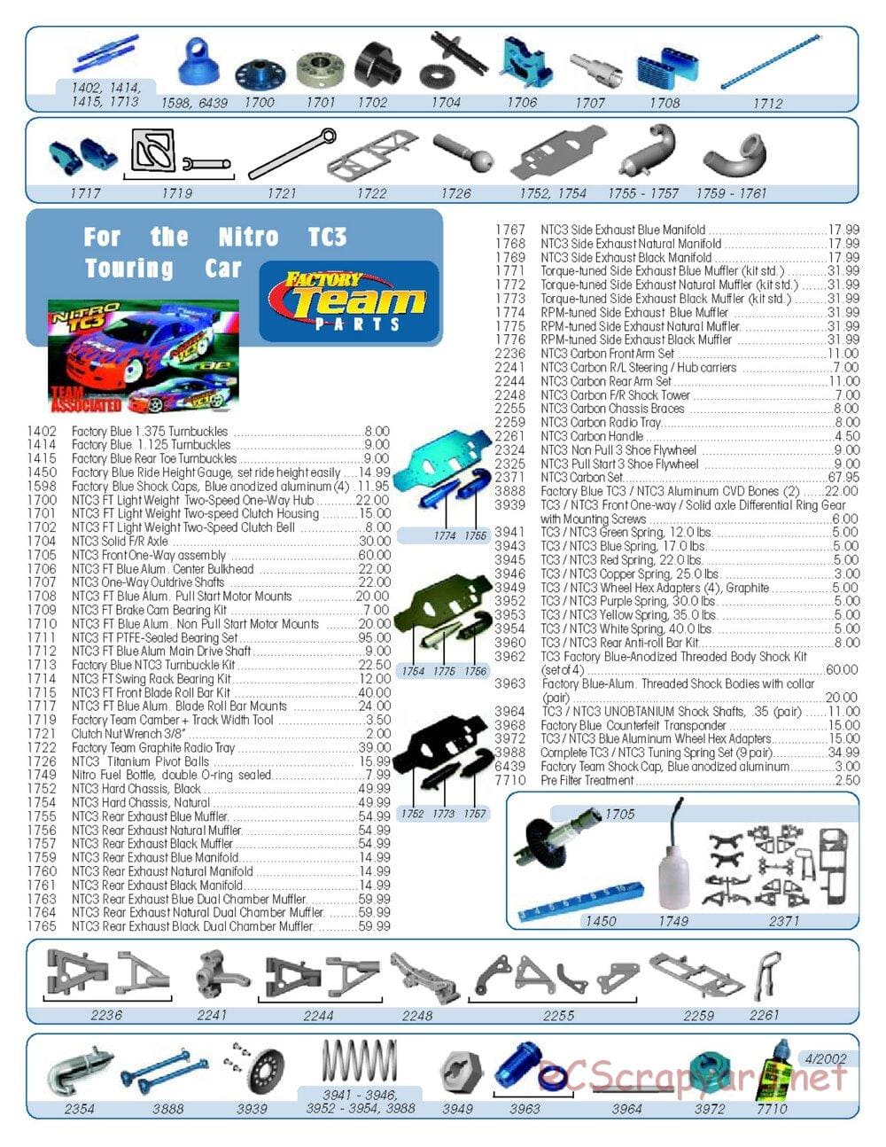 Team Associated - NTC3 RTR - Manual - Page 34