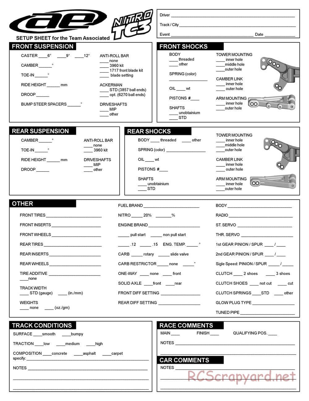 Team Associated - NTC3 RTR - Manual - Page 35