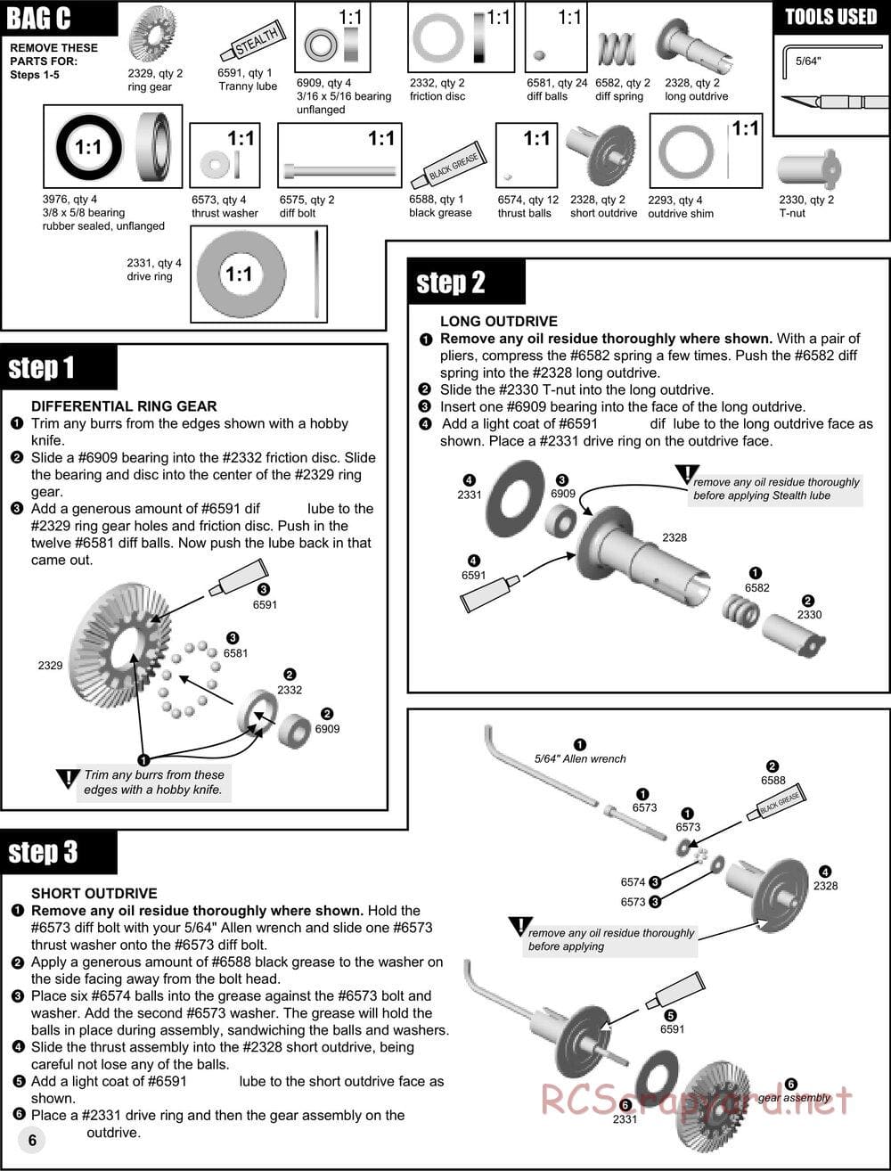 Team Associated - NTC3 Team - Manual - Page 5