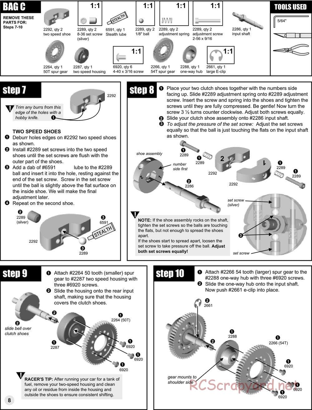 Team Associated - NTC3 Team - Manual - Page 7