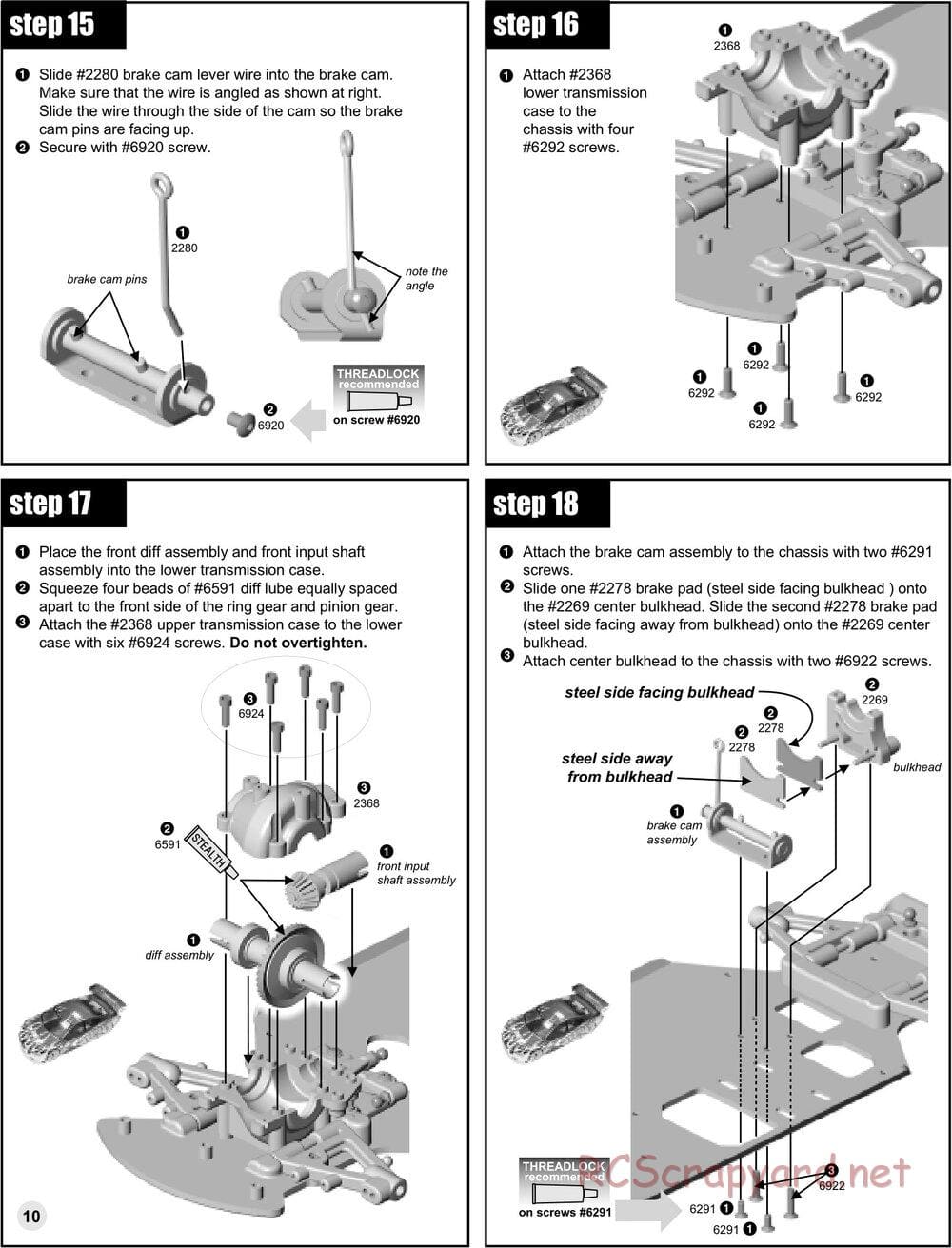 Team Associated - NTC3 Team - Manual - Page 9