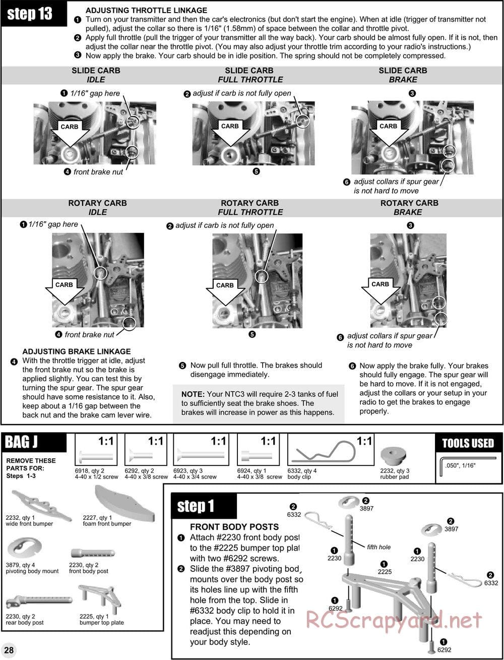 Team Associated - NTC3 Team - Manual - Page 27