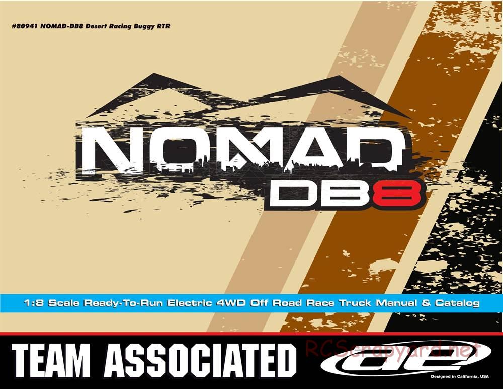 Team Associated - Nomad DB8 - Manual - Page 1