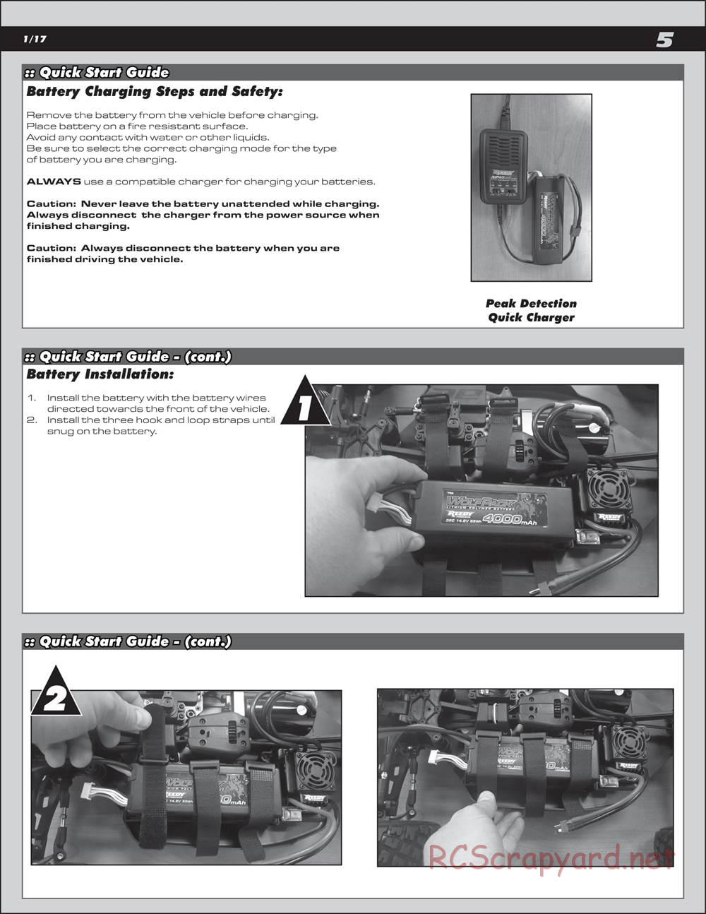 Team Associated - Nomad DB8 - Manual - Page 5