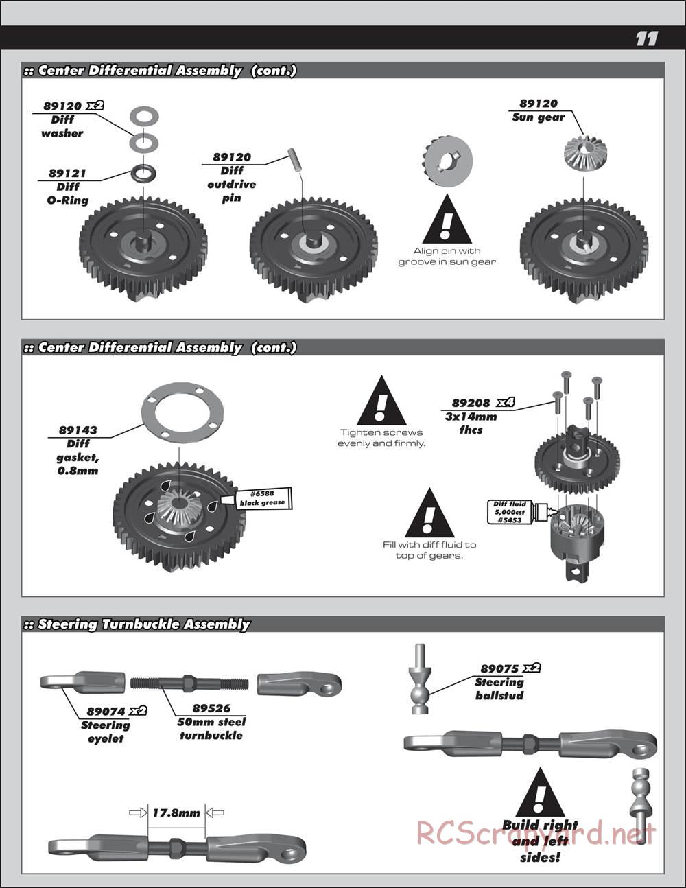 Team Associated - Nomad DB8 - Manual - Page 11