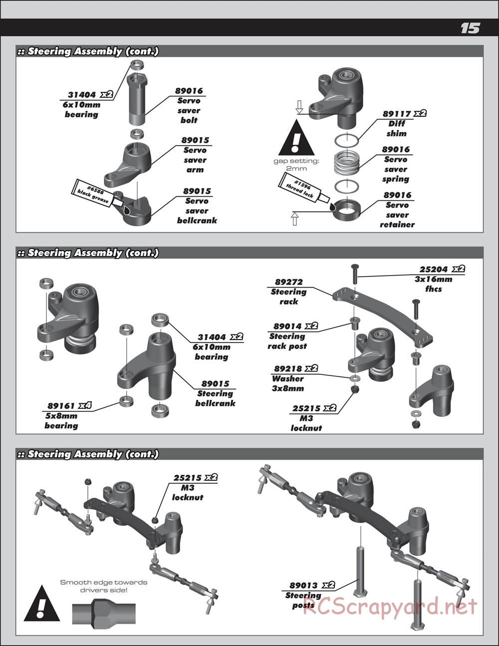 Team Associated - Nomad DB8 - Manual - Page 15